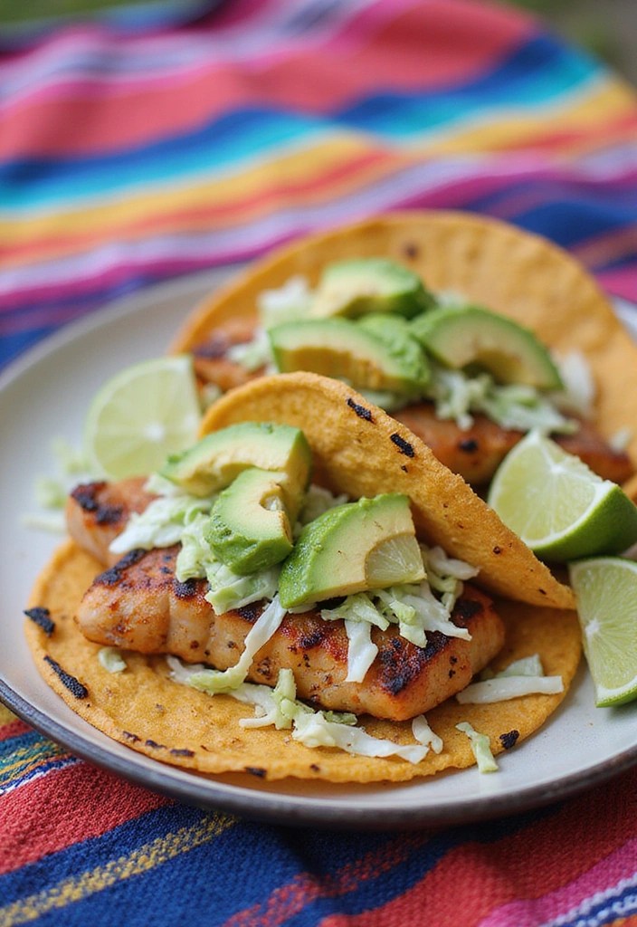 13 Grilled Camping Recipes That Will Impress Even the Pickiest Eaters! - 11. Grilled Fish Tacos