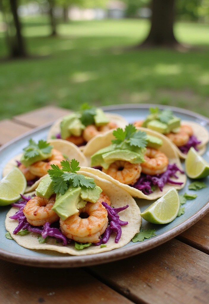 13 Grilled Camping Recipes That Will Impress Even the Pickiest Eaters! - 2. Spicy Grilled Shrimp Tacos