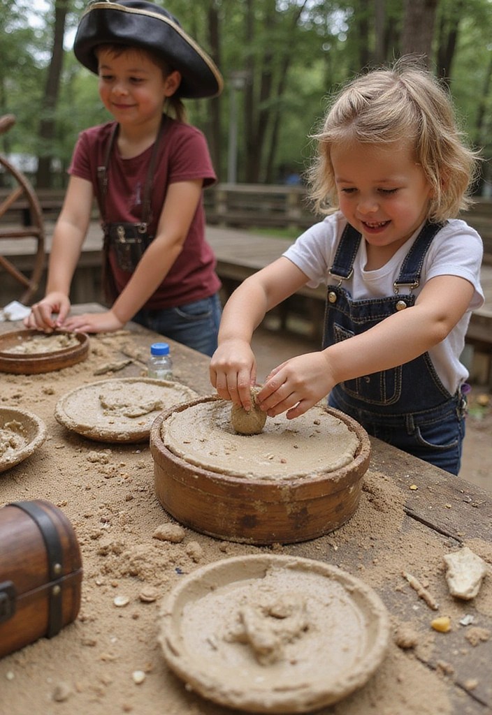 15 Creative Mud Kitchen Designs That'll Inspire Outdoor Play Like Never Before! - 10. Themed Adventure Kitchen