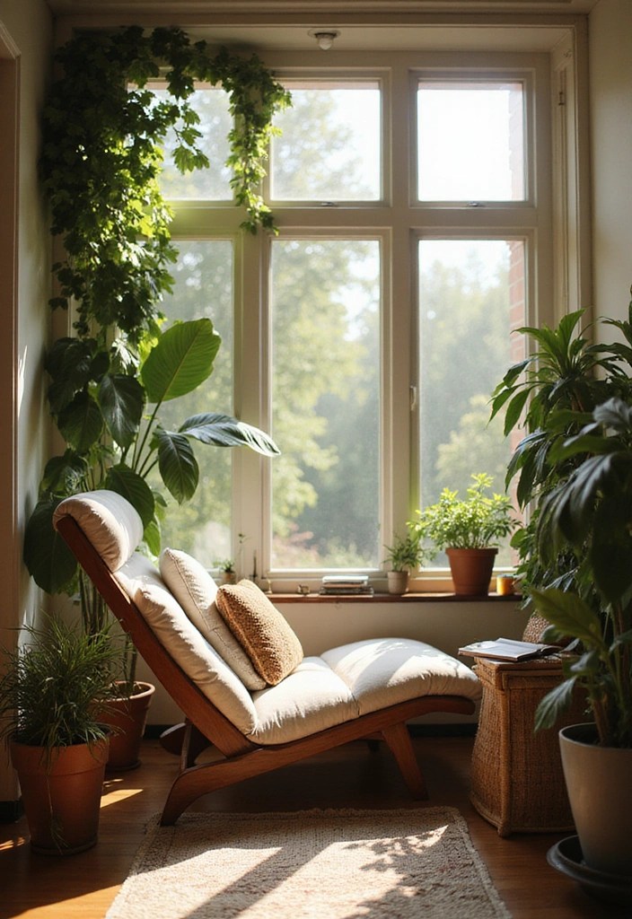 15 Stunning Indoor Sunroof Furniture Ideas to Brighten Your Space (You Won’t Believe #9!) - 1. Sun-Soaked Reading Nook