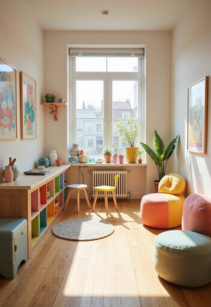 15 Stunning Indoor Sunroof Furniture Ideas to Brighten Your Space (You Won’t Believe #9!) - 10. Playful Kids’ Corner