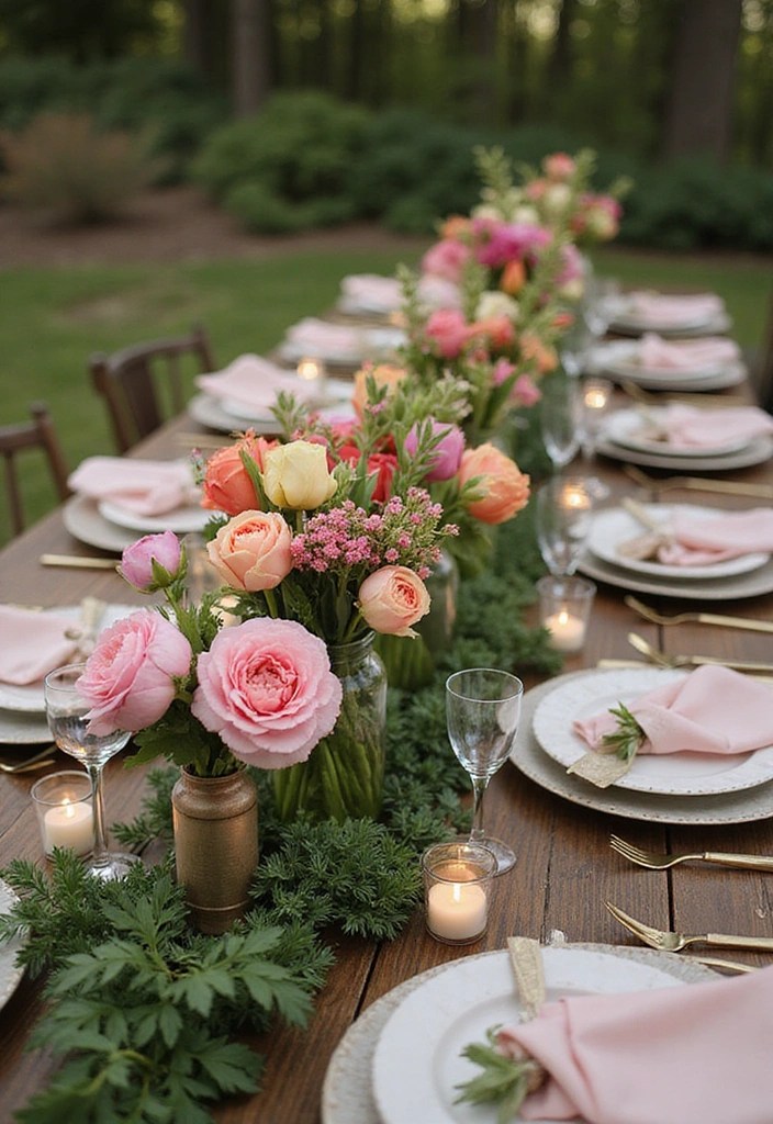 16 Magical Spring Garden Party Ideas to Create the Perfect Atmosphere! - 2. Floral Centerpieces