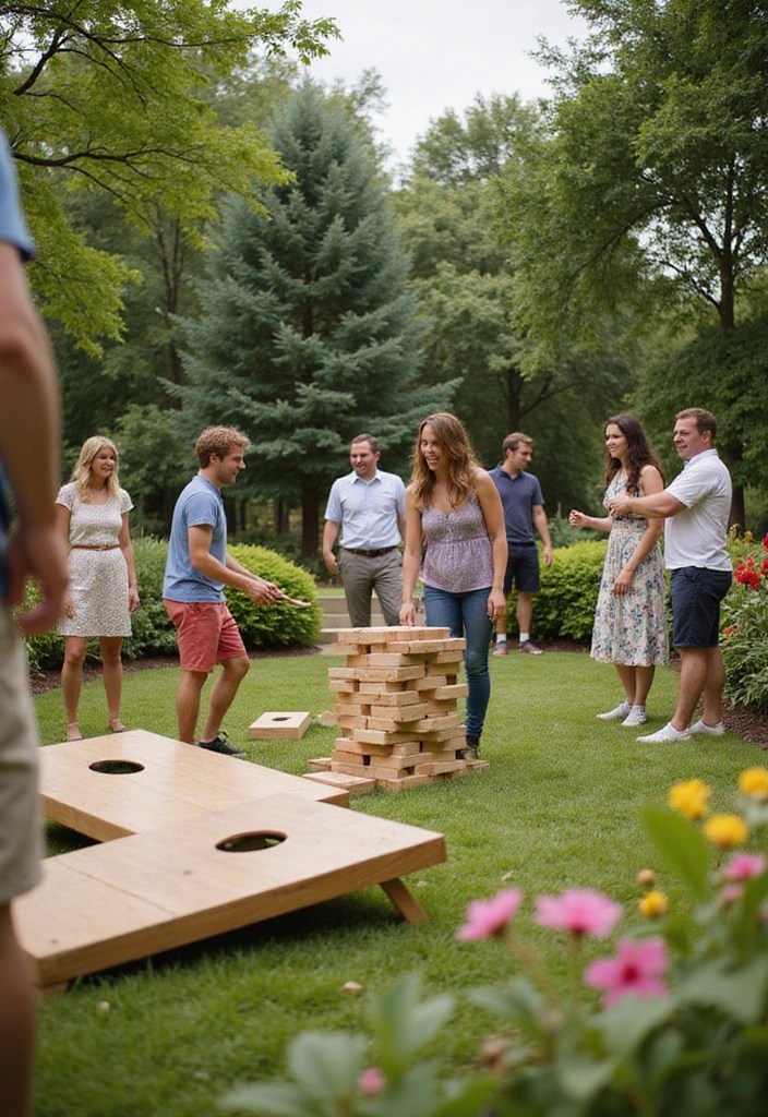 16 Magical Spring Garden Party Ideas to Create the Perfect Atmosphere! - 5. Outdoor Games and Activities