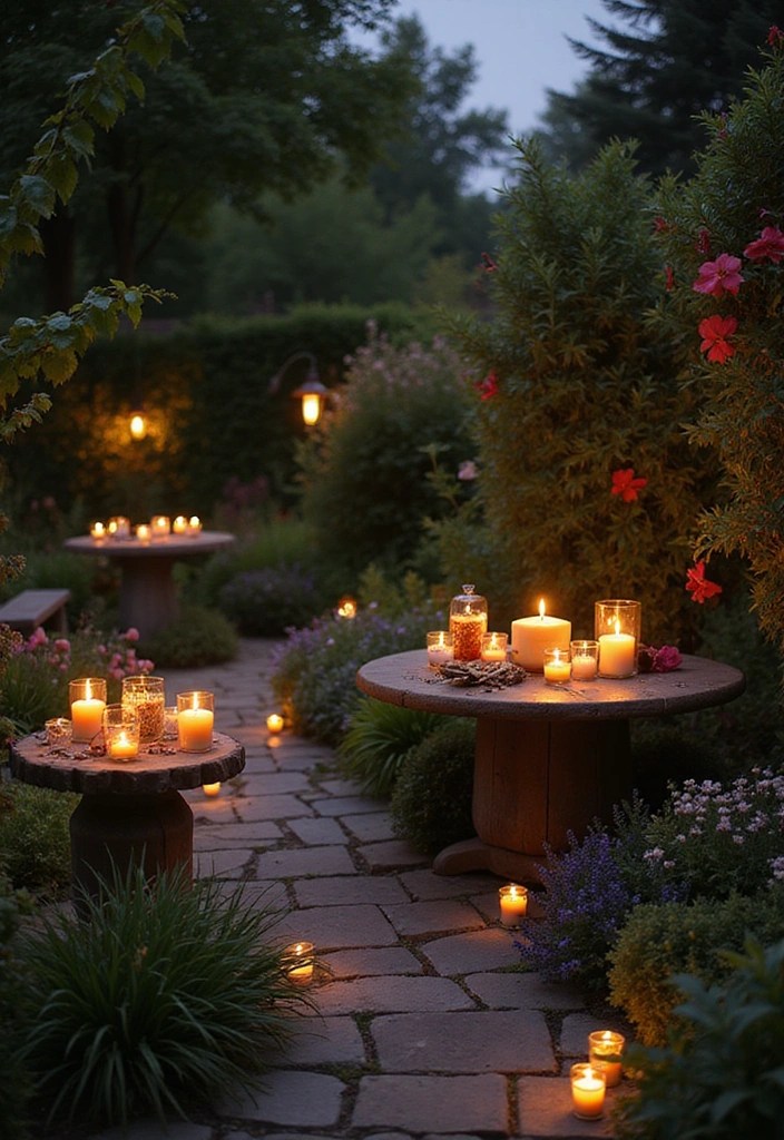 16 Magical Spring Garden Party Ideas to Create the Perfect Atmosphere! - 6. Scented Candles