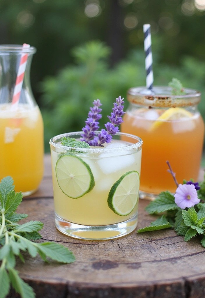16 Magical Spring Garden Party Ideas to Create the Perfect Atmosphere! - 7. Garden-Inspired Cocktails