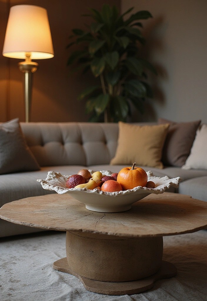 20 DIY Coffee Table Decorations That Look Luxurious on a Budget! - 11. Stylish Bowls