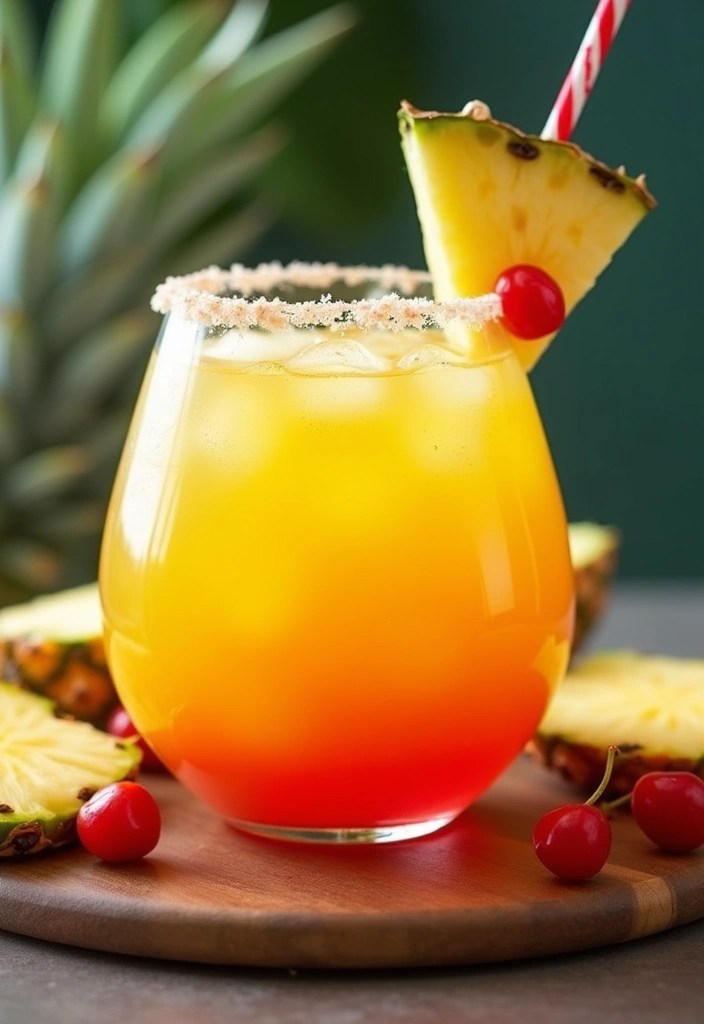 7 Enchanting Color-Changing Cocktails to Dazzle Your Friends at Your Next Gathering! - 5. Tropical Magic Punch