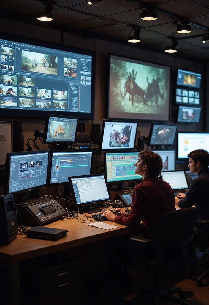 Behind the Scenes: Secrets of Blockbuster Hits Revealed! - Editing: The Unsung Hero of Filmmaking