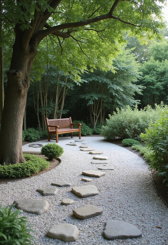 Cheap Walkway Ideas: 10 Stunning and Affordable Paths for Your Garden! - 10. Zen Garden Paths