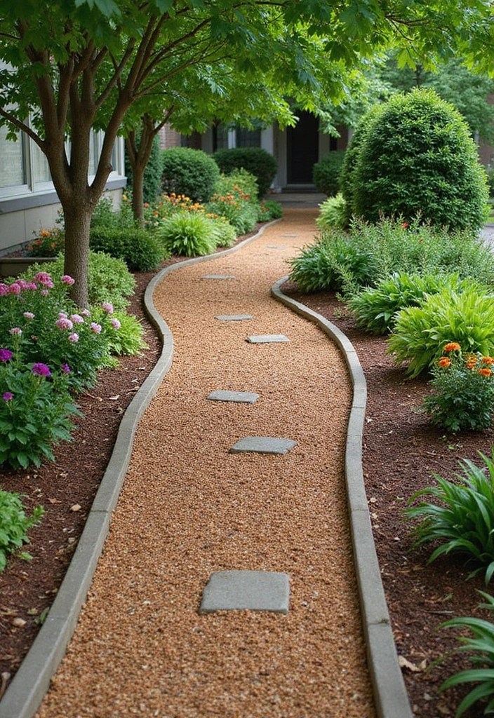 Cheap Walkway Ideas: 10 Stunning and Affordable Paths for Your Garden! - 5. Mulch Walkways