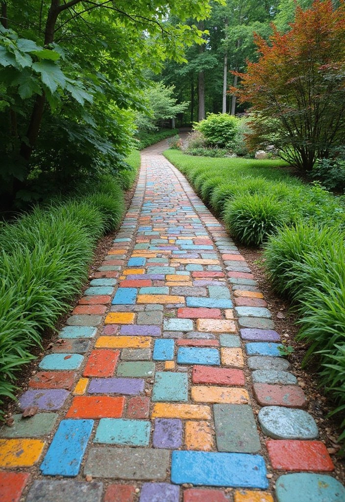 Cheap Walkway Ideas: 10 Stunning and Affordable Paths for Your Garden! - 9. Recycled Materials Walkways