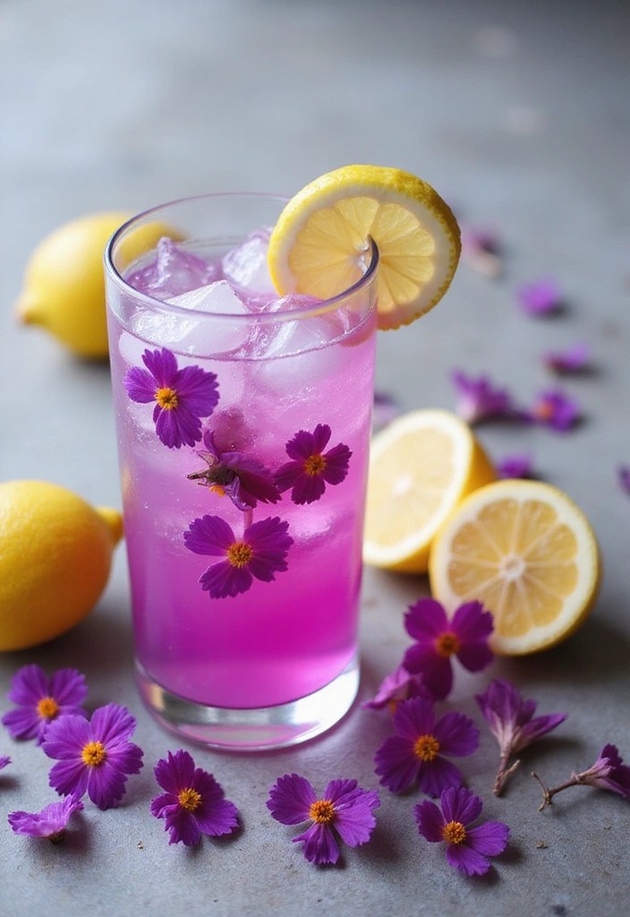 Color-Changing Recipes: Drinks and Desserts That Wow Your Guests! - 1. Magical Butterfly Pea Flower Lemonade