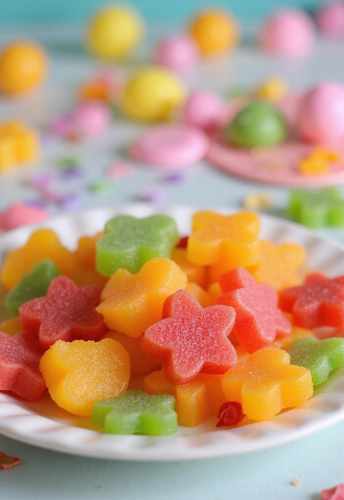 Color-Changing Recipes: Drinks and Desserts That Wow Your Guests! - 13. Color-Changing Fidget Gummies