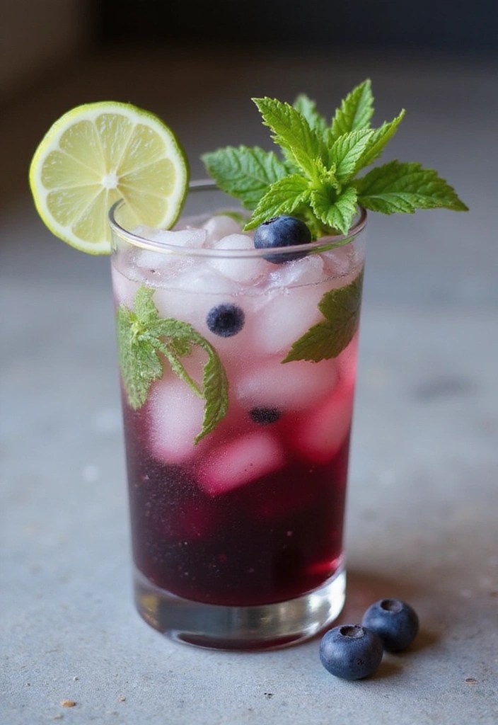 Color-Changing Recipes: Drinks and Desserts That Wow Your Guests! - 6. Color-Changing Mojito Mocktail