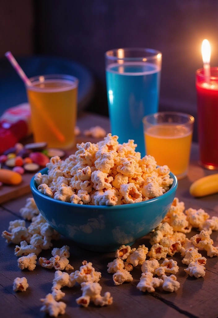 Color-Changing Recipes: Drinks and Desserts That Wow Your Guests! - 7. Vibrant Color-Changing Popcorn