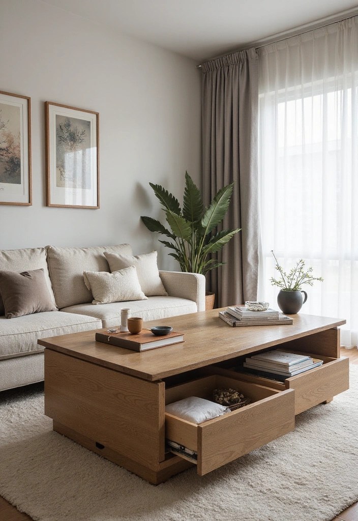 Hidden Storage Hacks: 10 Stylish Solutions You Never Knew Existed! - 2. Multifunctional Furniture