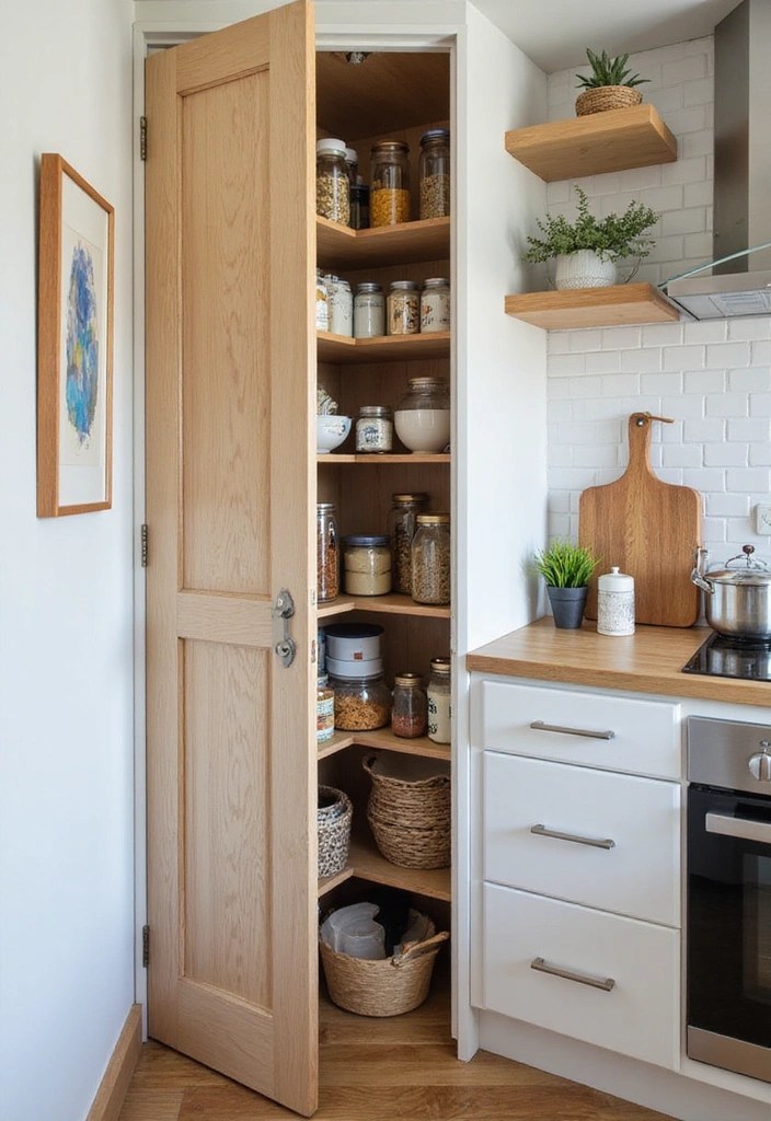 Hidden Storage Hacks: 10 Stylish Solutions You Never Knew Existed! - 4. Hidden Pantry Solutions
