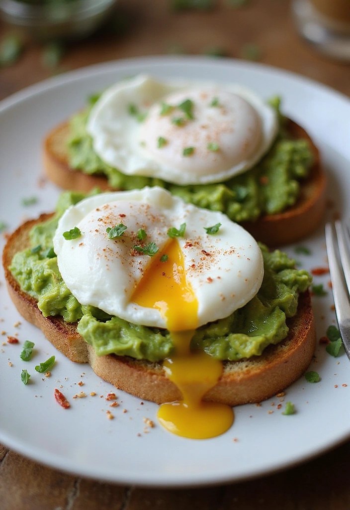10 Easy Breakfast Ideas for Your Date That Will Leave Them Speechless! - 2. Avocado Toast with Poached Eggs
