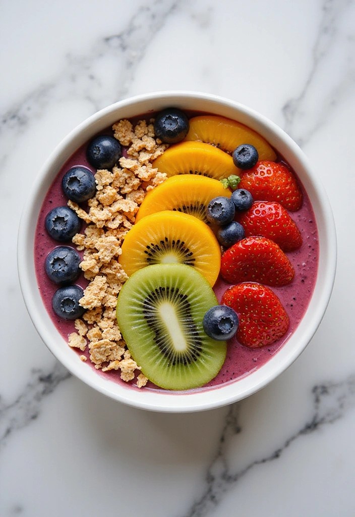 10 Easy Breakfast Ideas for Your Date That Will Leave Them Speechless! - 3. Smoothie Bowl with Fresh Fruits