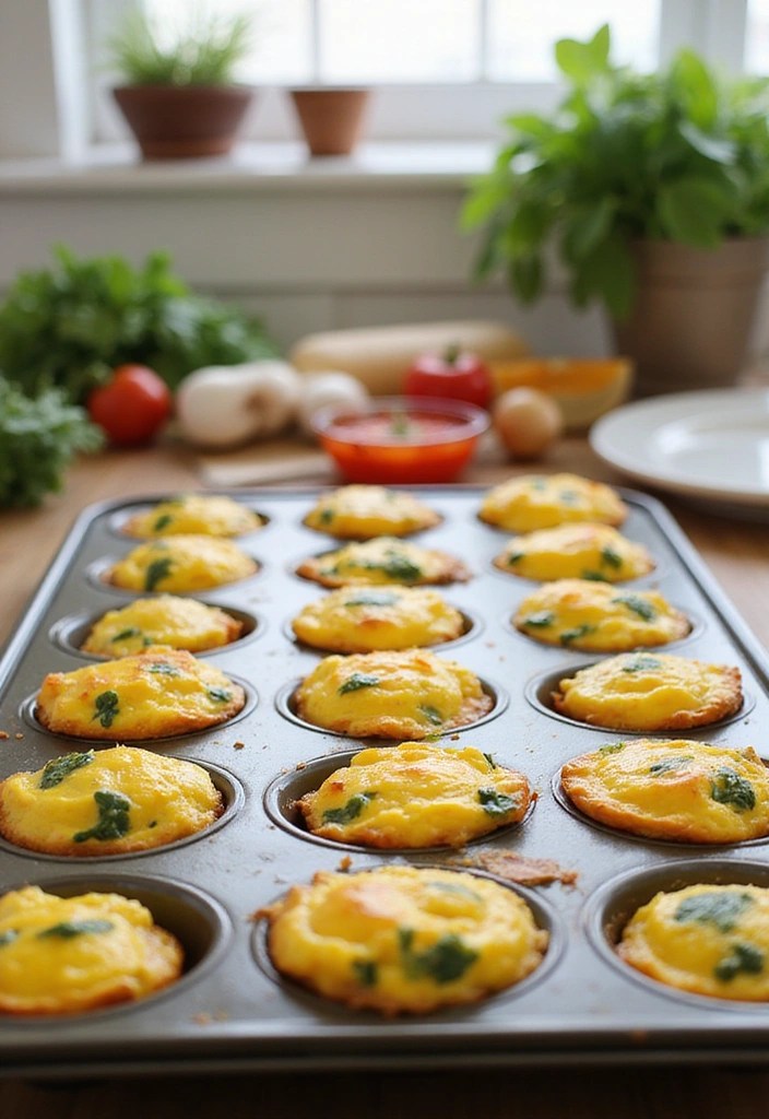 10 Easy Meal Prep Ideas That Busy Moms Will Absolutely Love! - 10. Easy Egg Muffins