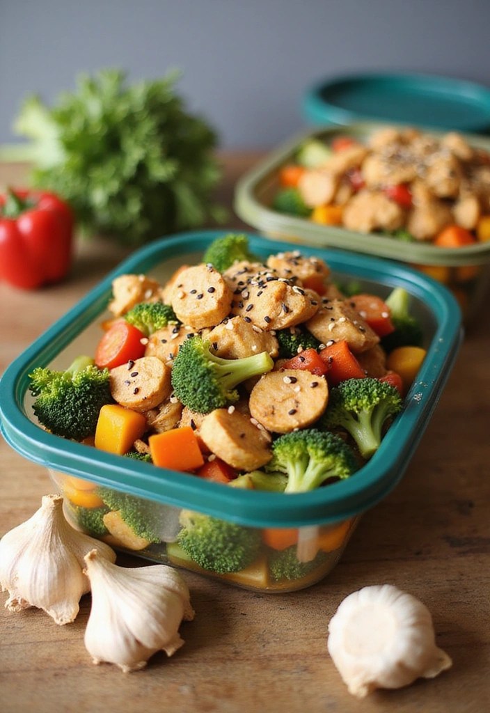 10 Easy Meal Prep Ideas That Busy Moms Will Absolutely Love! - 2. Chicken and Veggie Stir-Fry