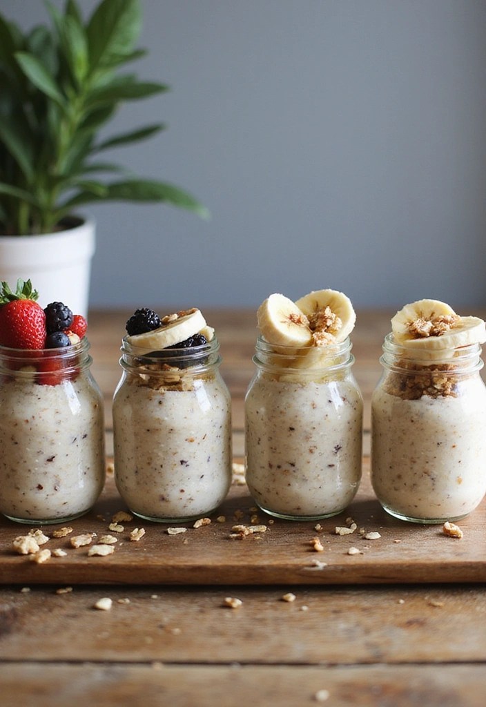 10 Easy Meal Prep Ideas That Busy Moms Will Absolutely Love! - 3. Overnight Oats