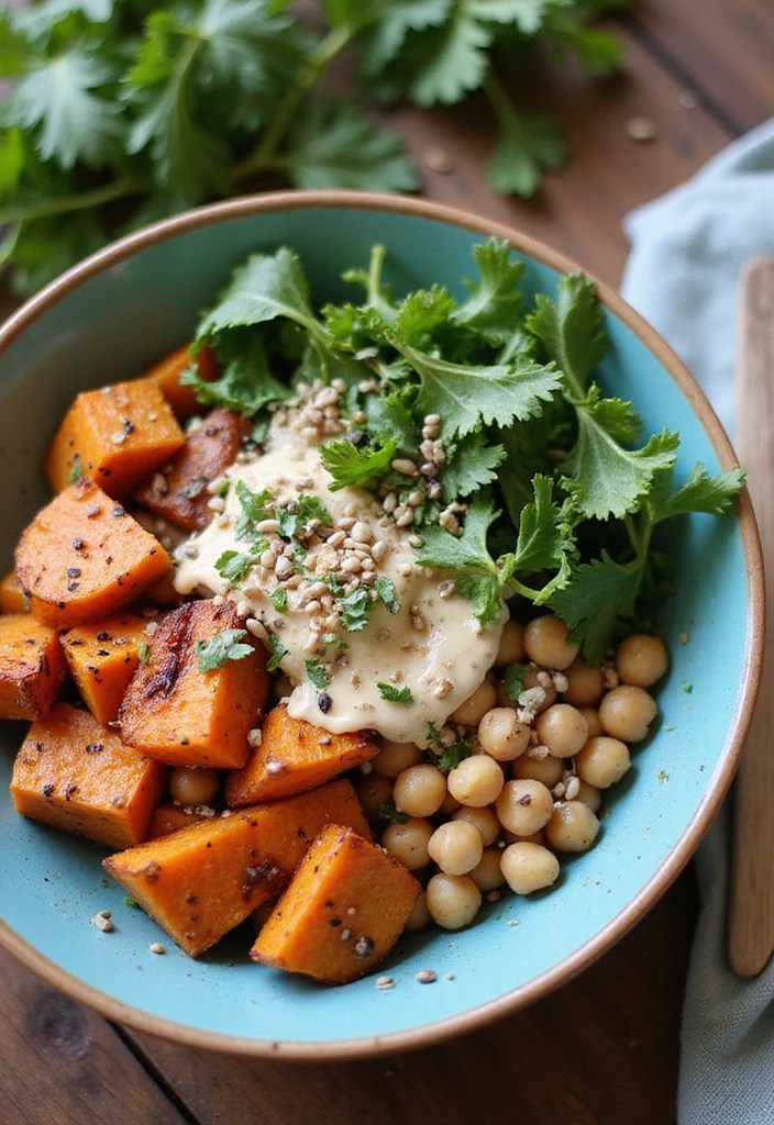 10 Easy Meal Prep Ideas That Busy Moms Will Absolutely Love! - 6. Sweet Potato and Chickpea Buddha Bowls