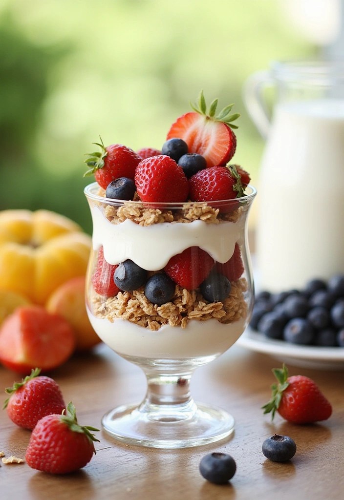 10 Easy Meal Prep Ideas That Busy Moms Will Absolutely Love! - 7. Greek Yogurt Parfaits