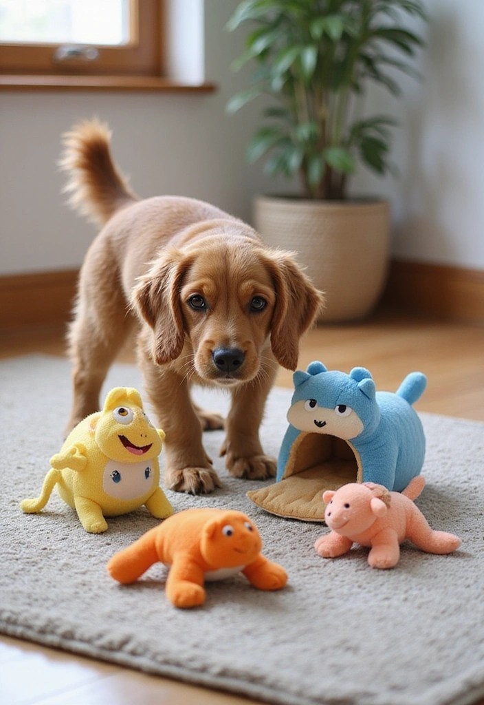 10 Magical Pet Toys That Will Keep Your Furry Friends Engaged While You're Away! - 2. Plush Hide-and-Seek Toy