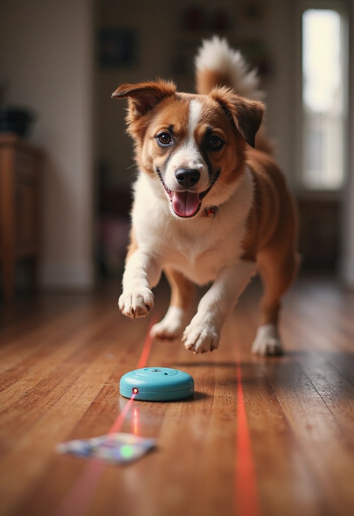 10 Magical Pet Toys That Will Keep Your Furry Friends Engaged While You're Away! - 3. Motion-Activated Laser Toy