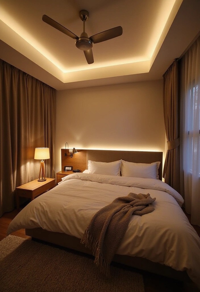 11 Lighting Tricks to Make Your Small Bedroom Feel Bigger and Brighter! - 4. Layer Your Lighting