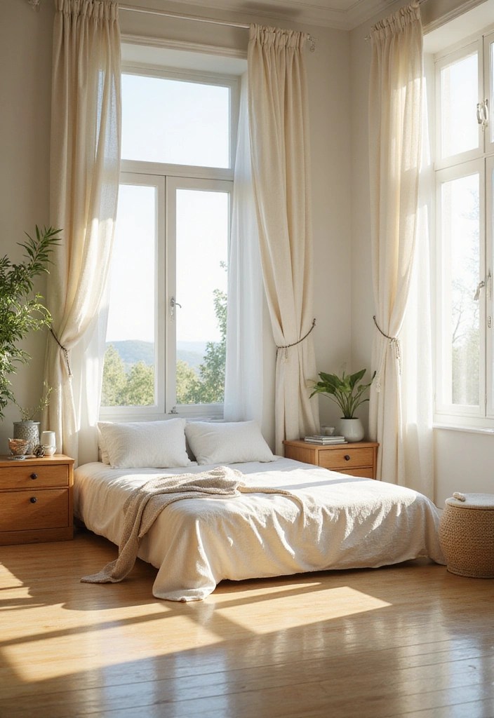 11 Lighting Tricks to Make Your Small Bedroom Feel Bigger and Brighter! - 5. Use Natural Light Wisely