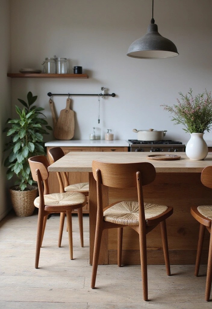 14 Rustic Bar Chairs That Will Bring Cozy Vibes to Your Kitchen! - 14. Modern Rustic Chairs