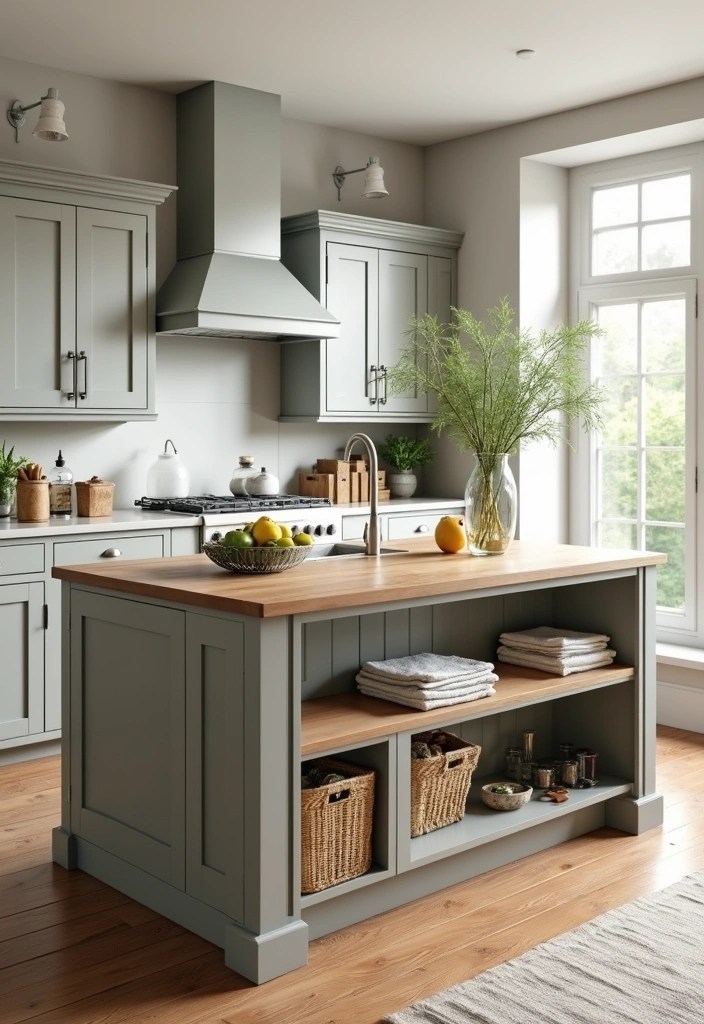 15 Cozy Kitchen Islands with Seating Perfect for Entertaining Friends! - 13. Family-Friendly Features