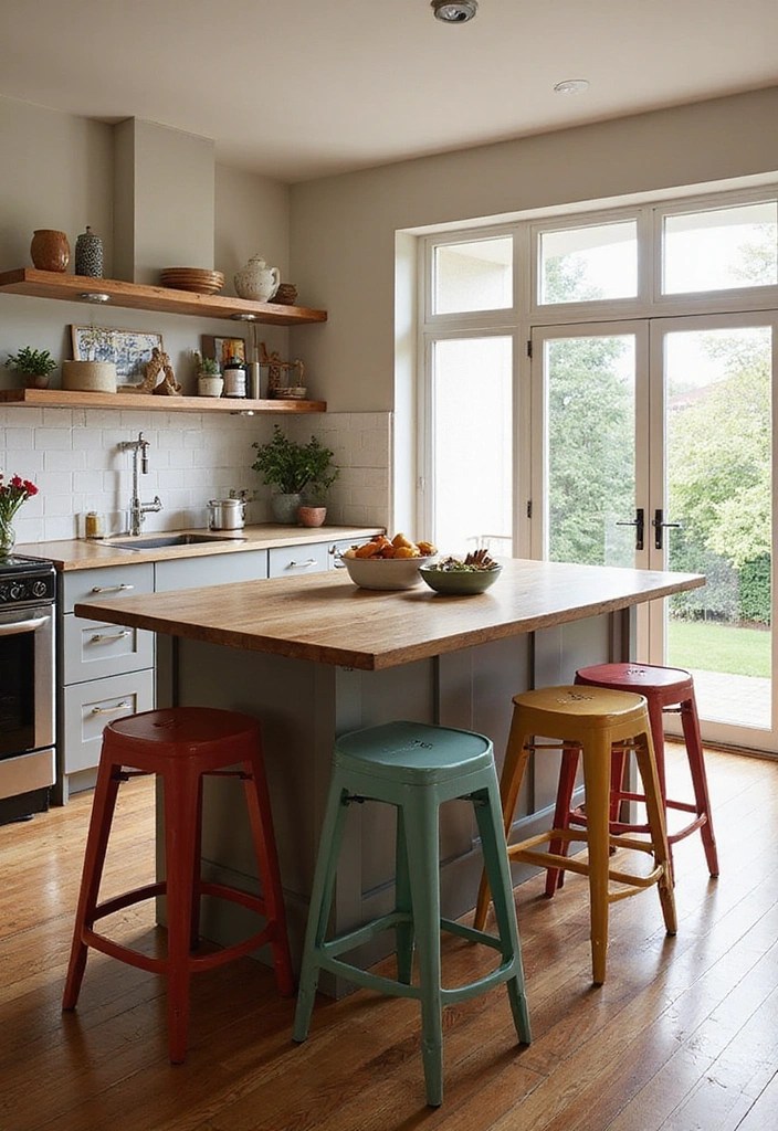 15 Cozy Kitchen Islands with Seating Perfect for Entertaining Friends! - 9. Breakfast Bar Bliss