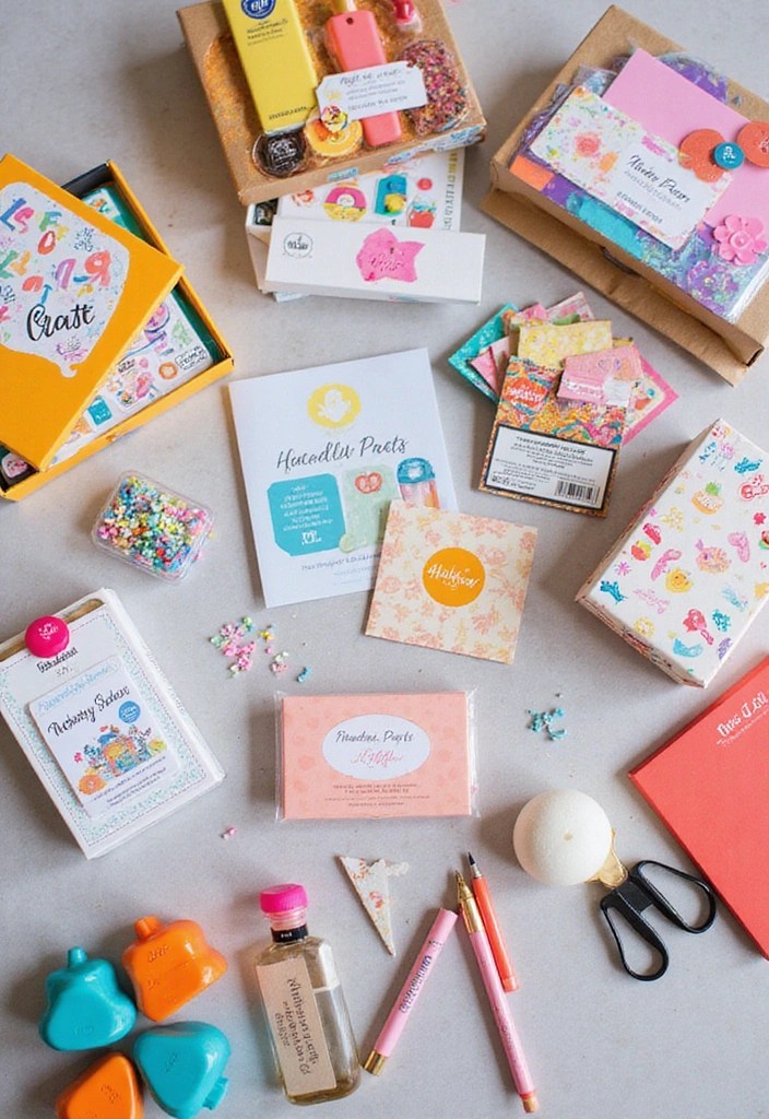 15 Creative Return Gift Ideas for Girls' Toddler Birthdays (You Won't Believe #7!) - 1. Mini Craft Kits