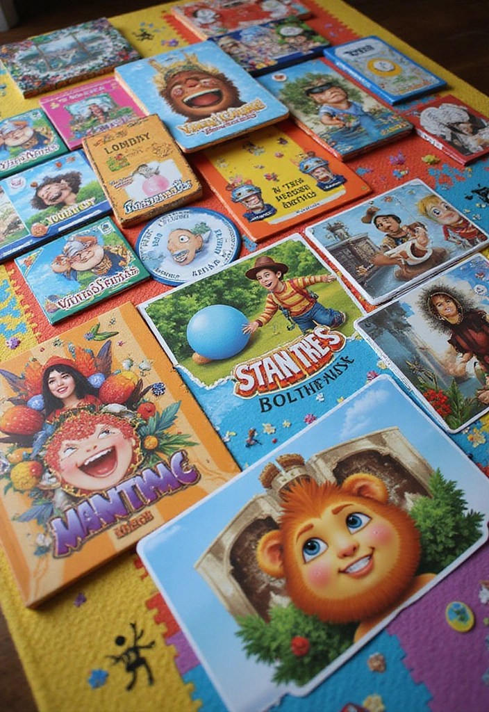 15 Creative Return Gift Ideas for Girls' Toddler Birthdays (You Won't Believe #7!) - 13. Fun Board Games