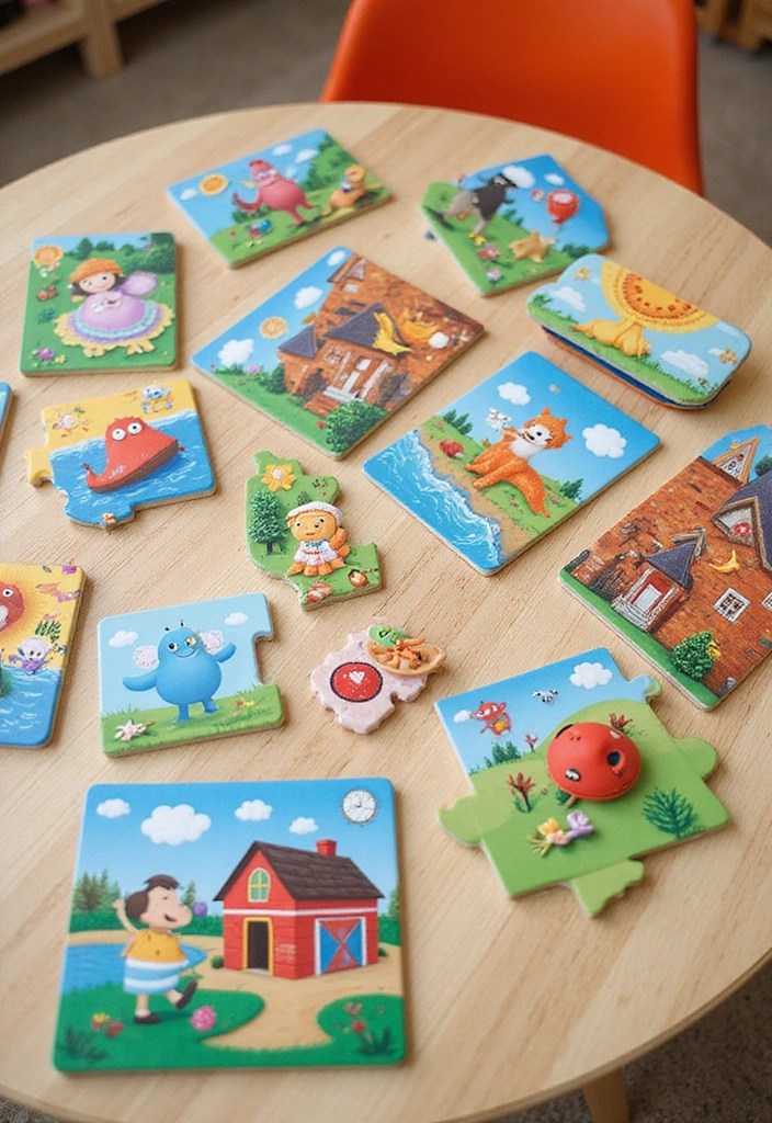 15 Creative Return Gift Ideas for Girls' Toddler Birthdays (You Won't Believe #7!) - 4. Puzzle Sets