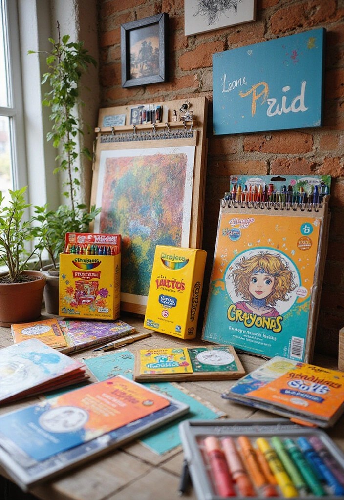 15 Creative Return Gift Ideas for Girls' Toddler Birthdays (You Won't Believe #7!) - 9. Art Supplies Pack