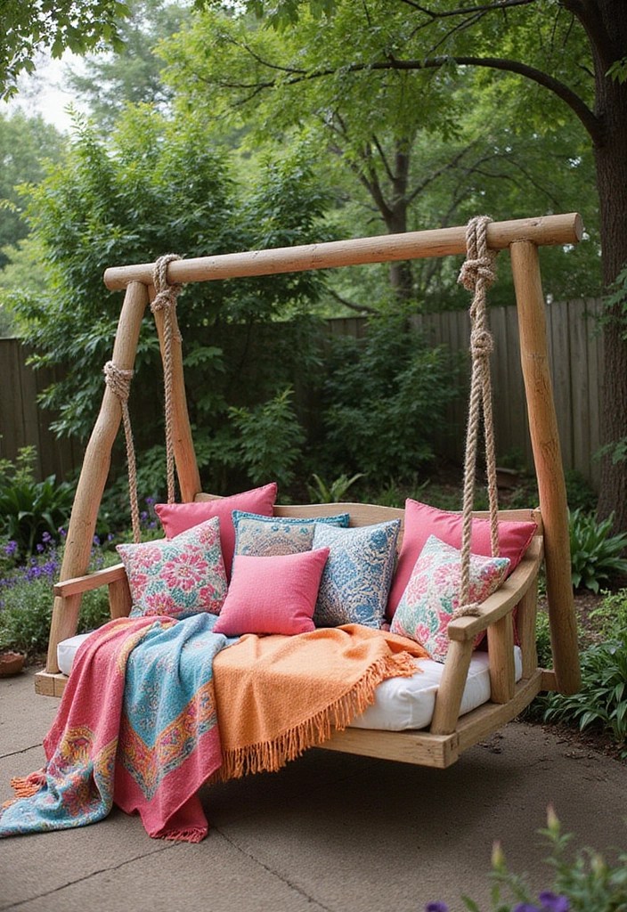 15 Decorative Home Swings That'll Transform Your Outdoor Oasis (You Won't Believe #7!) - 7. Unbelievable Custom Swing Bed