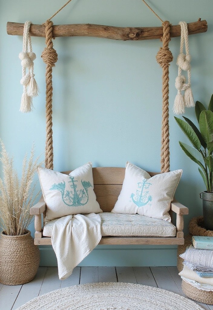 15 Decorative Home Swings That'll Transform Your Outdoor Oasis (You Won't Believe #7!) - 8. Nautical-Themed Swing