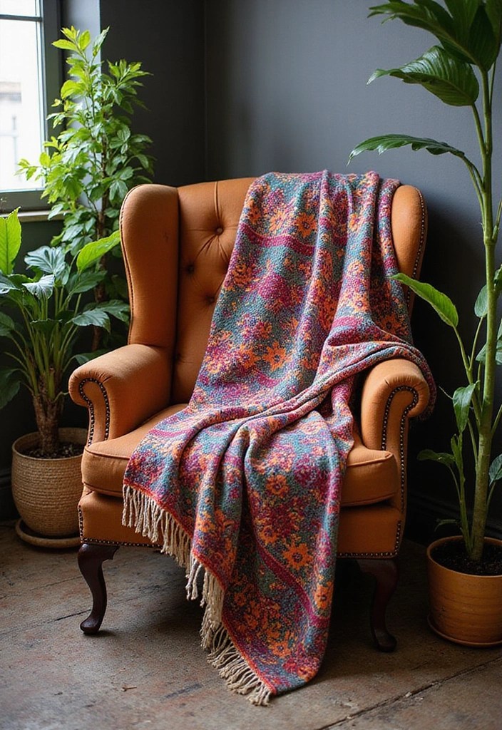 15 Decorative Throw Blankets That'll Make Your Living Room Irresistibly Cozy! - 3. Bohemian Patterned Throws
