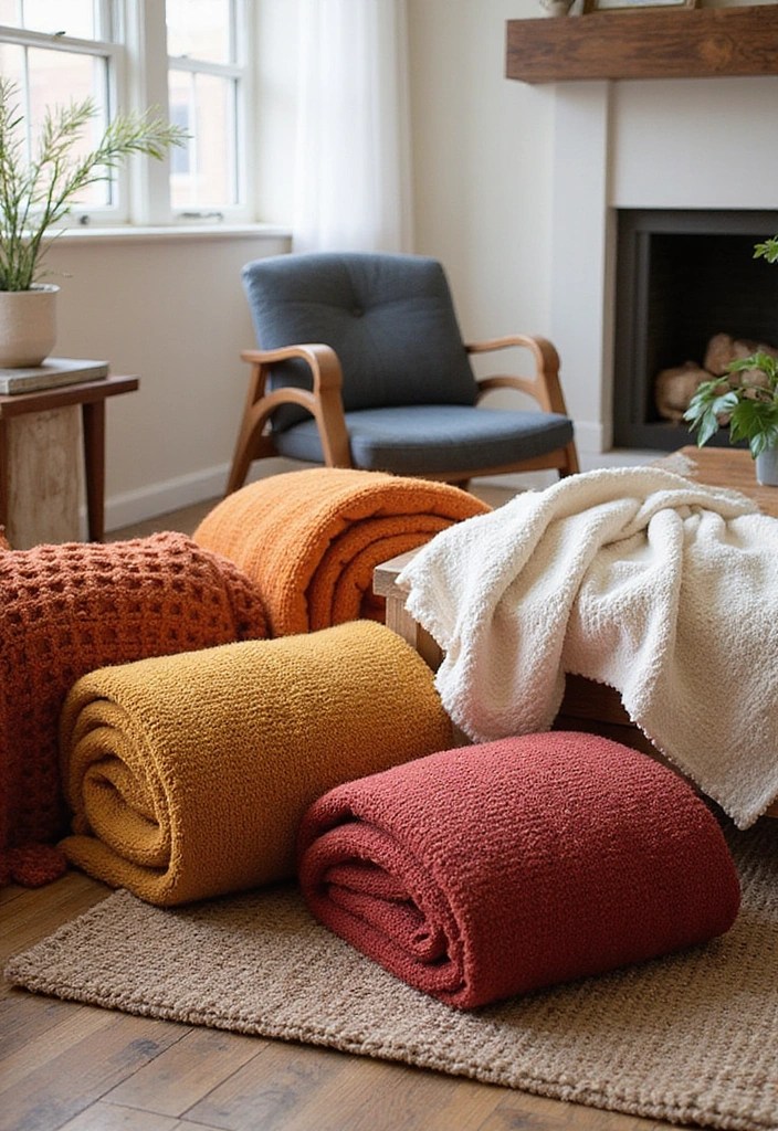 15 Decorative Throw Blankets That'll Make Your Living Room Irresistibly Cozy! - 9. Seasonal Theme Throws