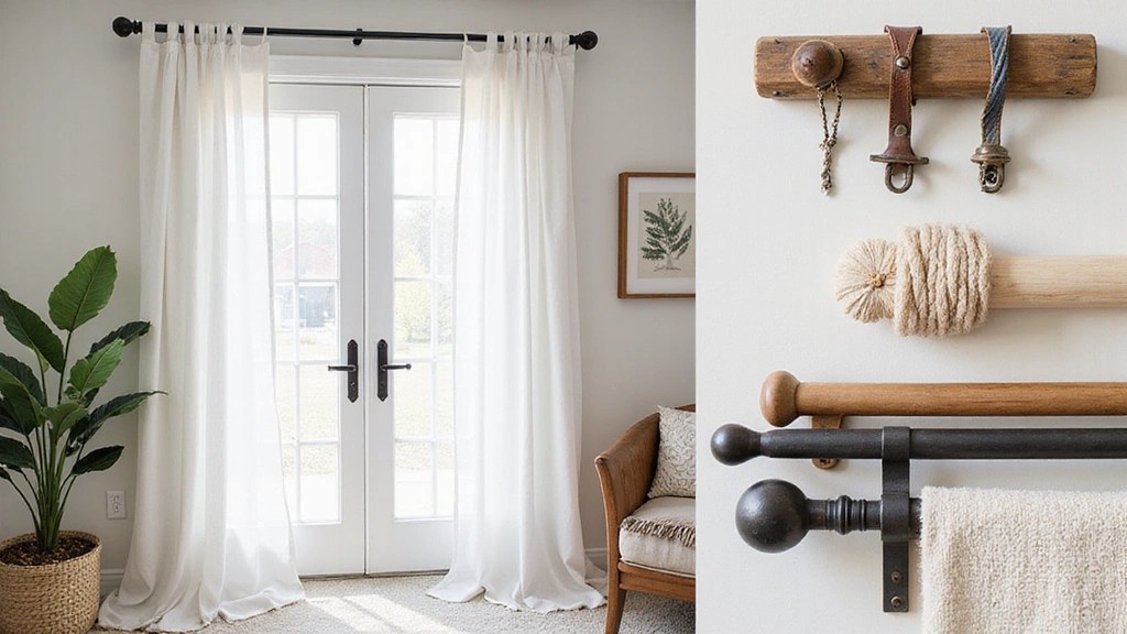 15 DIY Curtain Rod Ideas That'll Elevate Your Home Decor Game Instantly (Check Out #10!)