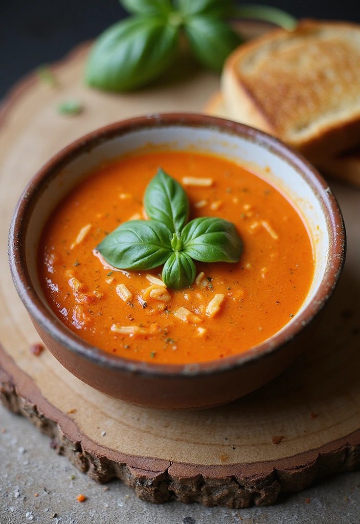 15 Easy Dinner Ideas for Date Night That Will Set the Mood (Don't Miss #8!) - 11. Creamy Tomato Basil Soup