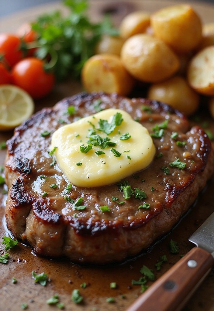 15 Easy Dinner Ideas for Date Night That Will Set the Mood (Don't Miss #8!) - 7. Steak with Garlic Butter