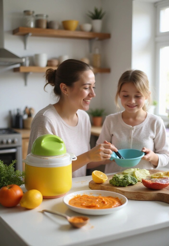 15 Essential Baby Gear on Amazon You Didn't Know You Needed (But Trust Us, You Do!) - 7. Baby Food Maker