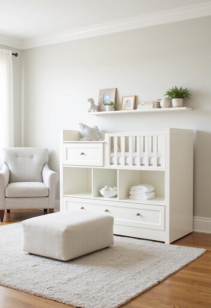 15 Genius Nursery Organization Ideas That'll Save You Money (and Time!) - 5. Invest in Dual-Purpose Furniture