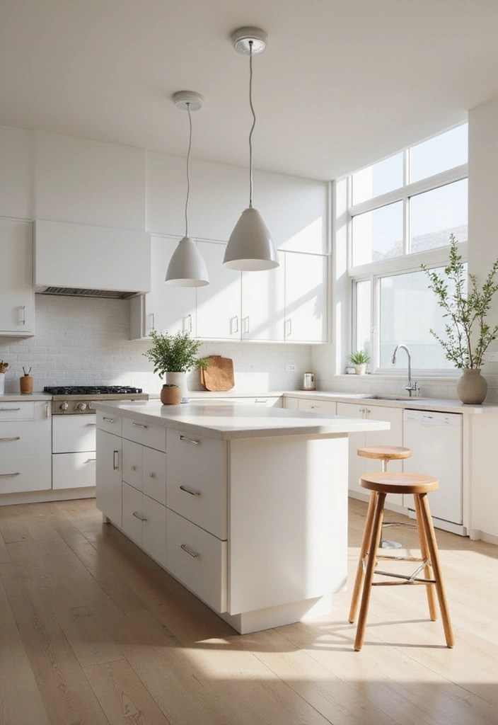 15 Kitchen Islands Lighting Designs You’ll Want to Copy Immediately! - 9. Minimalist Designs