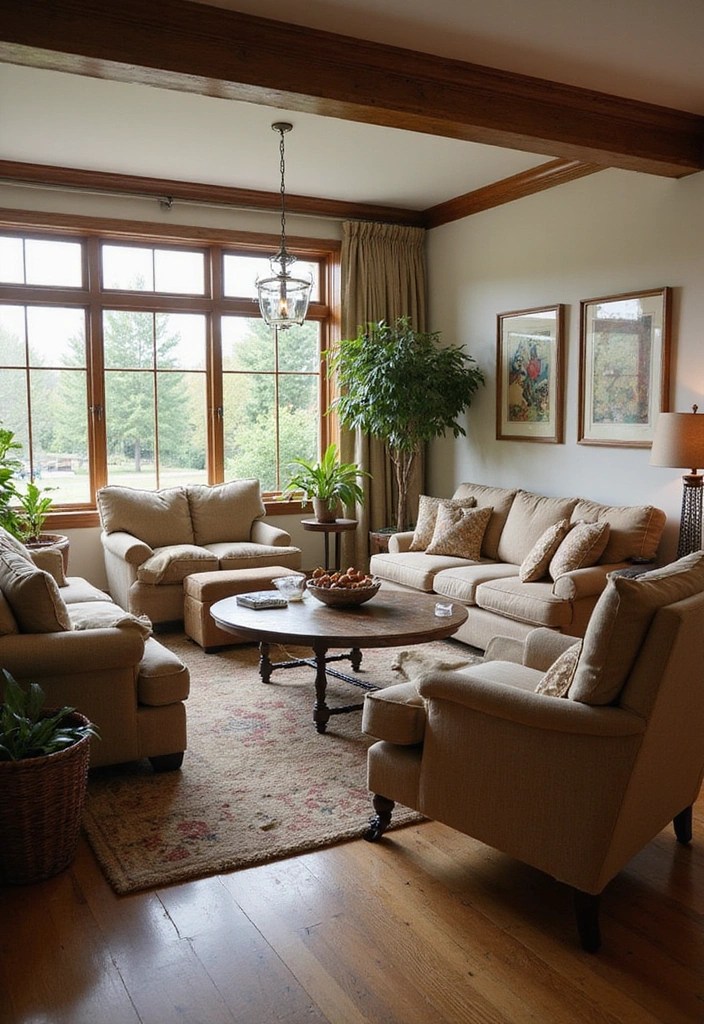 15 Living Room Furniture Placements That Will Transform Your Space (You Won't Believe #7!) - 10. The Cozy U-Shape